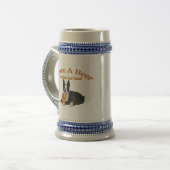 Boston Terrier Share A Beer Gifts Bierpul (Voorkant links)