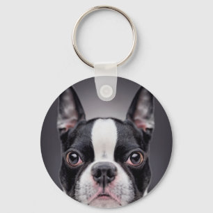 Boston Terrier Sleutelhanger