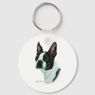 Boston Terrier Sleutelhanger