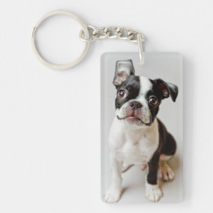 Boston Terrier Sleutelhanger