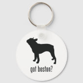 Boston Terrier Sleutelhanger (Voorkant)