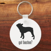 Boston Terrier Sleutelhanger (Voorkant)