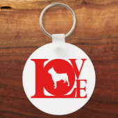 Boston Terrier Sleutelhanger (Voorkant)