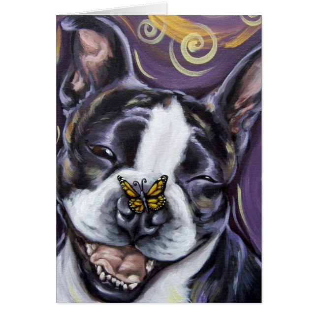 Boston Terrier Smile (Voorkant)