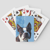 Boston Terrier speelkaarten (Achterkant)