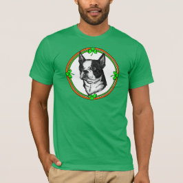 Boston Terrier St Patrick's Day T-shirt