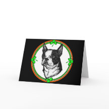 Boston Terrier St. Pattys