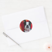 Boston Terrier Sticker (Envelop)