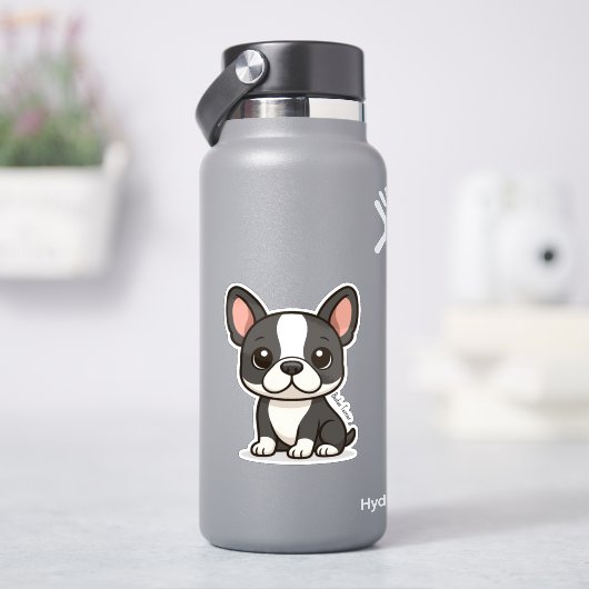 Boston Terrier Sticker (HydroFlask)