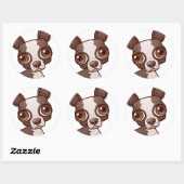 Boston Terrier Sticker (Vel)