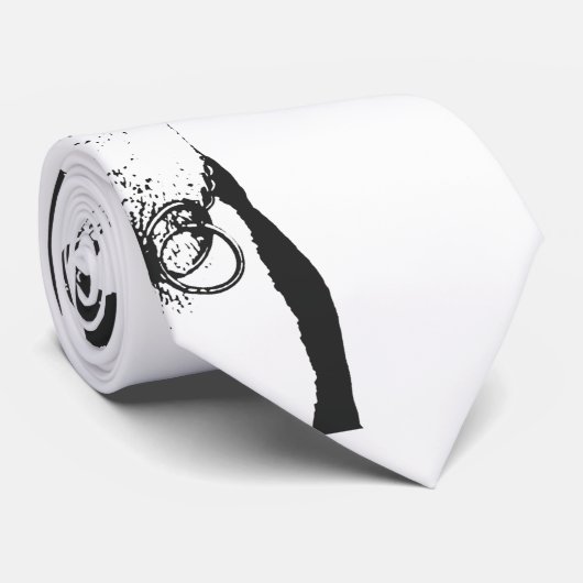 Boston Terrier Stropdas (Opgerold)