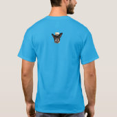 Boston Terrier Super Hero T-shirt (Achterkant)