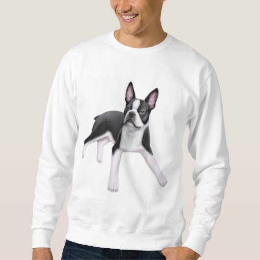 Boston Terrier Sweatshirt (Voorkant)