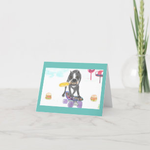 Boston Terrier Sweet Dream Bedankkaart