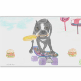 Boston Terrier Sweet Dream Sticker