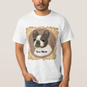 Boston Terrier T-shirt (Voorkant)