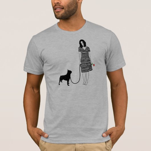 Boston Terrier T-shirt (Voorkant)
