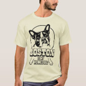Boston Terrier T-shirt (Voorkant)