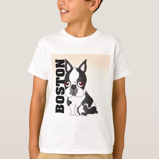 Boston Terrier T-shirt (Voorkant)
