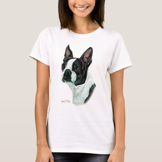 Boston Terrier T-shirt (Voorkant)