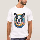 Boston Terrier T-shirt (Voorkant)