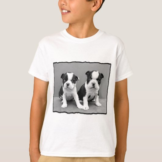 Boston Terrier T-shirt (Voorkant)
