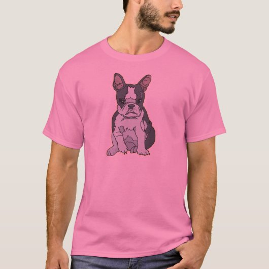 Boston Terrier T-shirt (Voorkant)