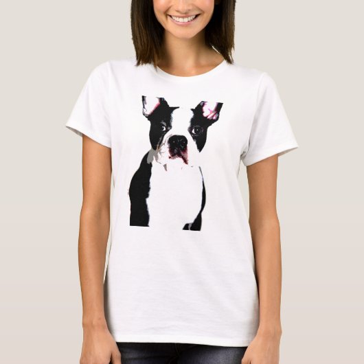 Boston Terrier T-shirt (Voorkant)