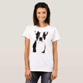 Boston Terrier T-shirt (Voorkant volledig)