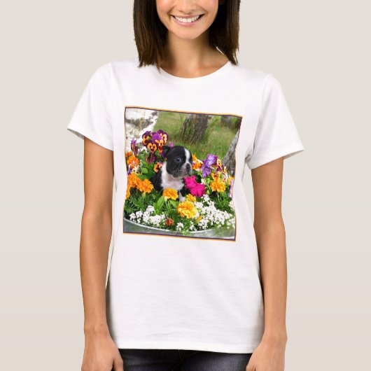 Boston Terrier T-shirt (Voorkant)