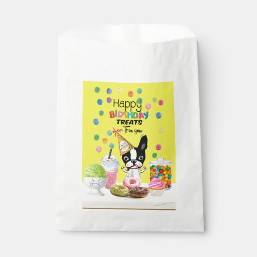 Boston Terrier-tassen Mirabelle Bedankzakje (Voorkant)