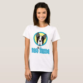 Boston Terrier Tea Party T-shirt (Voorkant volledig)