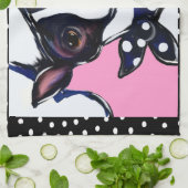 Boston Terrier Theedoek (Gevouwen)