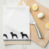 Boston Terrier Theedoek (Quarter Fold)
