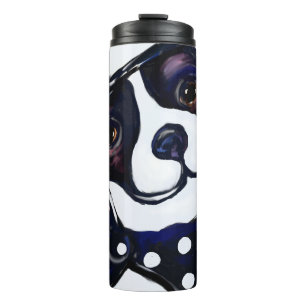 BOSTON TERRIËR THERMOSBEKER