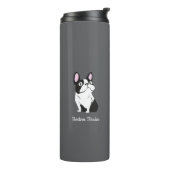 Boston terrier thermosbeker (Gedraaid links)