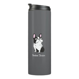 Boston terrier thermosbeker