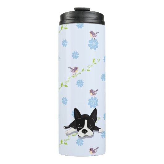 Boston Terrier Thermosbeker (Voorkant)