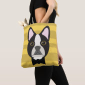 Boston Terrier Tote Bag (Dichtbij)