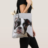 Boston Terrier Tote Bag (Dichtbij)