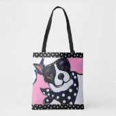 Boston Terrier Tote Bag (Voorkant)