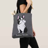 Boston terriër tote bag (Dichtbij)
