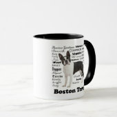 Boston Terrier Traits Mok (Voorkant rechts)