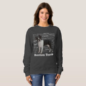 Boston Terrier Traits Sweatshirt (Voorkant volledig)
