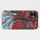 Boston Terrier Tree-liefde Case-Mate iPhone Case (Achterkant (horizontaal))