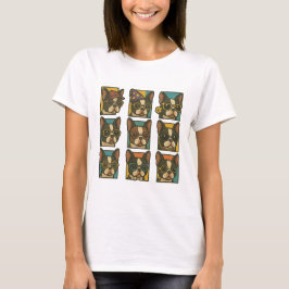 Boston Terrier Trendsetters T-shirt