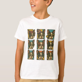Boston Terrier Trendsetters T-shirt