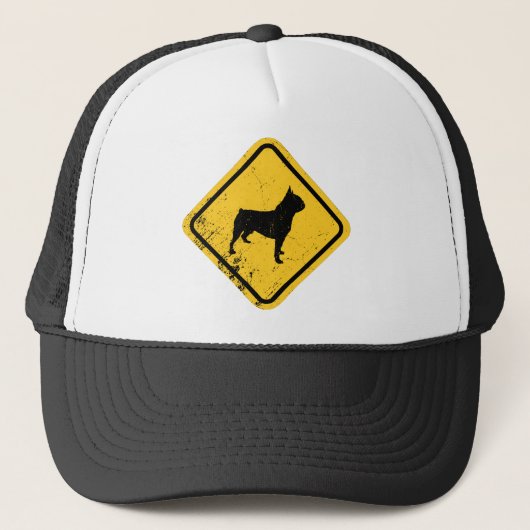 Boston Terrier Trucker Pet (Voorkant)