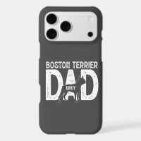 Boston Terrier Vader Hond Vader Cadeau Case
