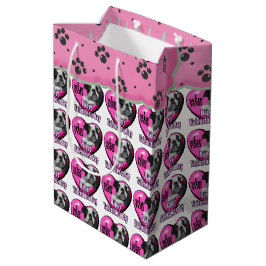 Boston Terrier Valentijnsdag Medium Cadeauzakje